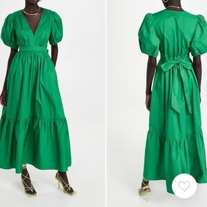 Xirena puff sleeve maxi dress -M